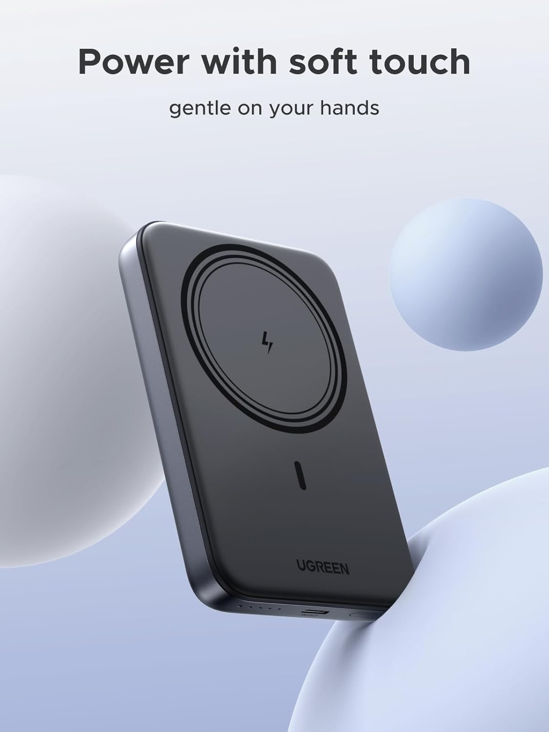 UGREEN MagSafe Power Bank 10000mAh PD 20W • Fast Wireless Charging